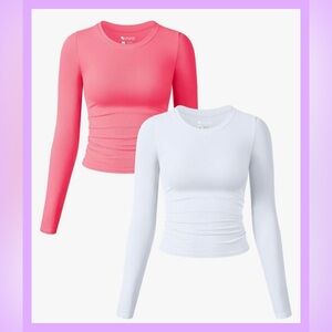 New! 2 Piece Long Sleeve Tees